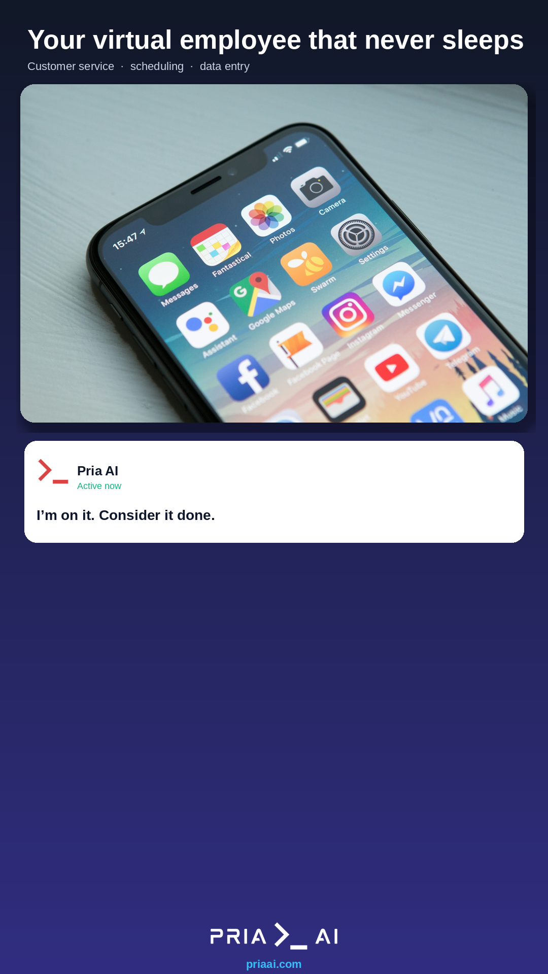 PriaAI example ad 4